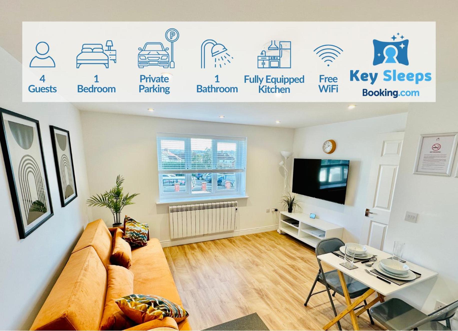 Apartmán Private Parking Stylish Great Location Guildford Exteriér fotografie